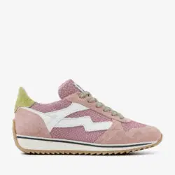 Via Vai roze suede sneakers