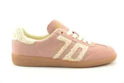 Back 70 retro-sneakers roze suede