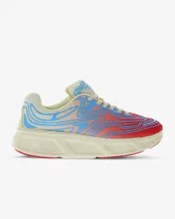 Fessura lage sneakers Runflex chili/sky