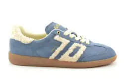 Back 70 retro-sneakers blauw-beige