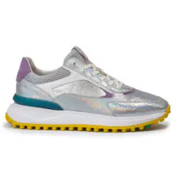 Floris van Bommel lage sneakers zilver