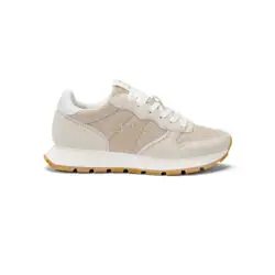 Sun68 beige sneakers met goud glitter