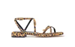 Unisa sandalen leopard-print