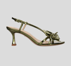 Lola Cruz sandalen hak groen