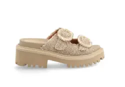 Noa Harmon slippers taupe