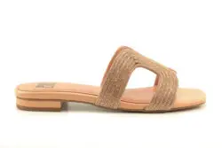 Bibi Lou slippers cristals nude