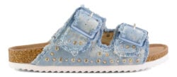 Colors of California denim slippers