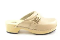 Scholl Pescura clogs goud leer