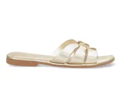 Mexx slippers goud leer