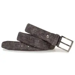 Floris van Bommel heren riem taupe suede