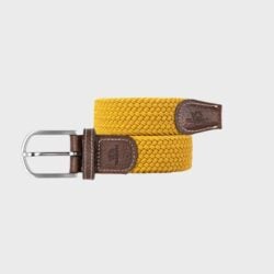 Billy Belt elastische herenriem okergeel