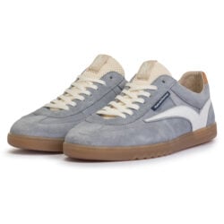 Floris van Bommel lichtblauwe sneakers