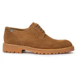 Floris van Bommel casual veterschoenen cognac