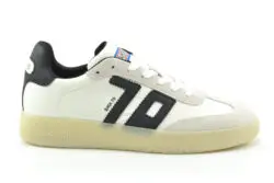 Back 70 retro sneakers wit-zwart