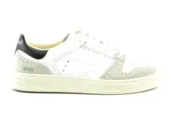 Premiata luxe sneakers wit leer
