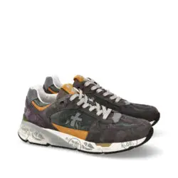 Premiata sneakers Mase groen-grijs
