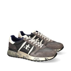 Premiata Lander sneakers grijs combi