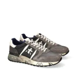 Premiata Lander sneakers grijs combi