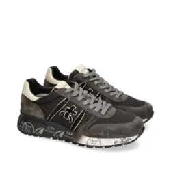 Premiata sneakers Lander zwart-bruin
