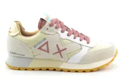 Sun68 lage sneakers beige combi
