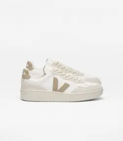 Veja V90 sneakers wit/taupe