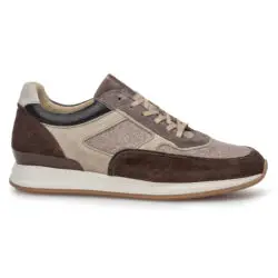 van Bommel sneakers taupe-bruin