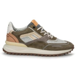 Floris van Bommel groene sneakers