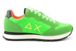 Sun68 lage sneakers fluor groen