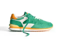 Hoff groene suede sneakers