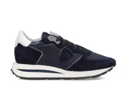 Philippe Model luxe blauwe sneakers