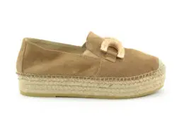 Viguera espadrilles bruin suede