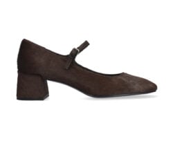 Bibi Lou donkerbruine pumps vacht