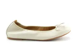 Unisa ballerina's off white leer