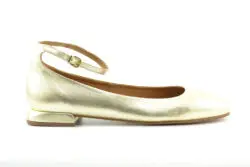 Pedro Miralles ballerina's goud leer