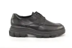 Paul Green zwart leren veterschoenen