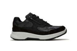Xsensible zwarte sneakers HX rits