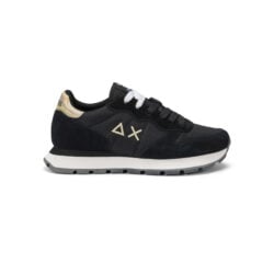 Sun68 zwarte sneakers met goud