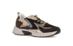 Gabor donkerbruine sneakers