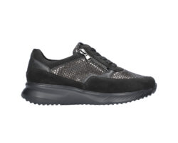 Waldlaufer zwarte sneakers met rits K