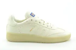 Back 70 effen witte retro-sneakers