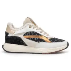 Floris van Bommel sneakers wit-grijs