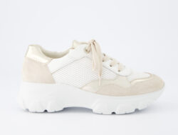 Paul Green chunky sneakers wit-goud