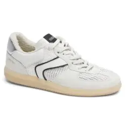 Verbenas witte sneakers met zwart