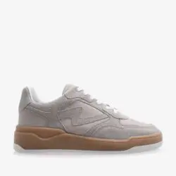 Via Vai retro sneakers beige-zilver