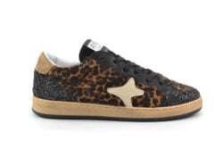 AMA luxe sneakers leopard-print