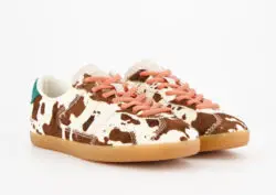Coolway retro-sneakers koeienprint
