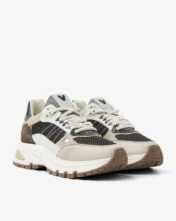 Via Vai  bruine sneakers combi