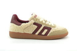 Back 70 retro sneakers beige teddy/bordo