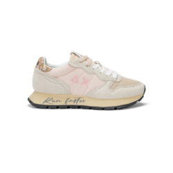 Sun68 rozesneakers met beige
