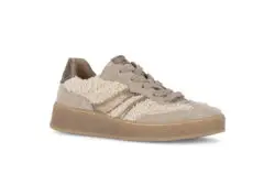 Gabor beige sneakers met teddy